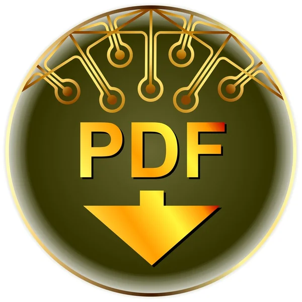 PDF letöltése — Stock Vector