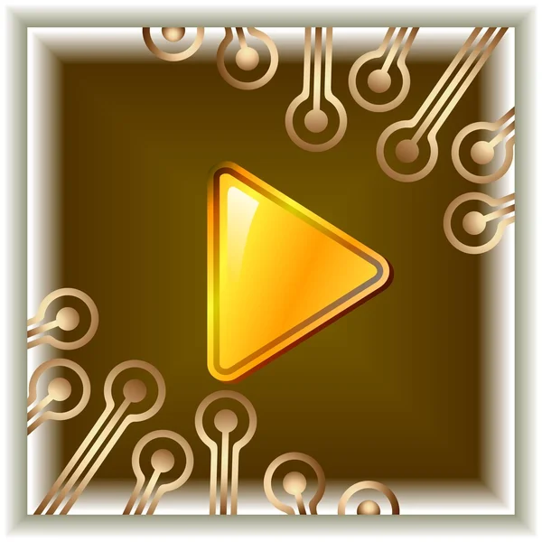 Video button — Stock Photo, Image