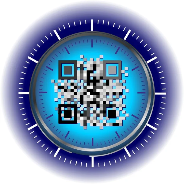 QR-Code — Stockvektor