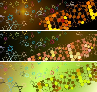 Hanukka Banner koymak