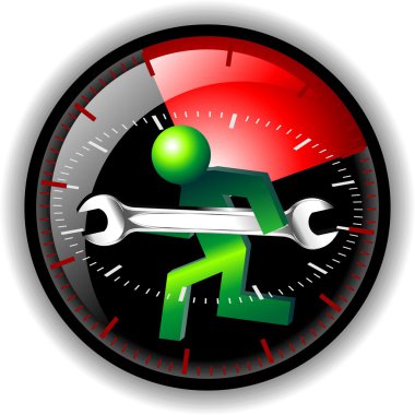 24 saat bakım logosu