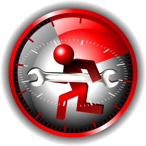 24 saat bakım logosu