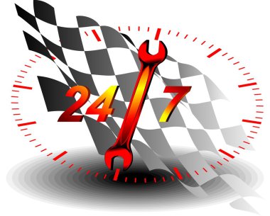 24 saat bakım araba