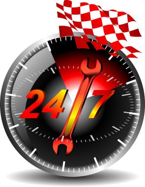 24 saat bakım araba