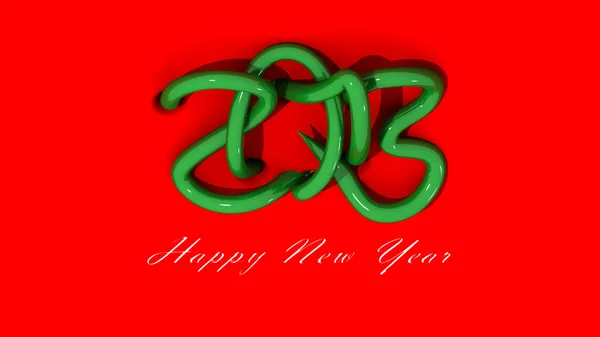 Happy New Year 2013 — Stock Photo, Image