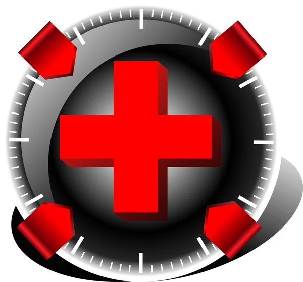 Aide d'urgence — Image vectorielle