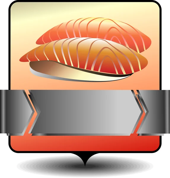 Affari di sushi — Vettoriale Stock