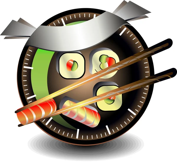 Entreprise Sushi — Image vectorielle
