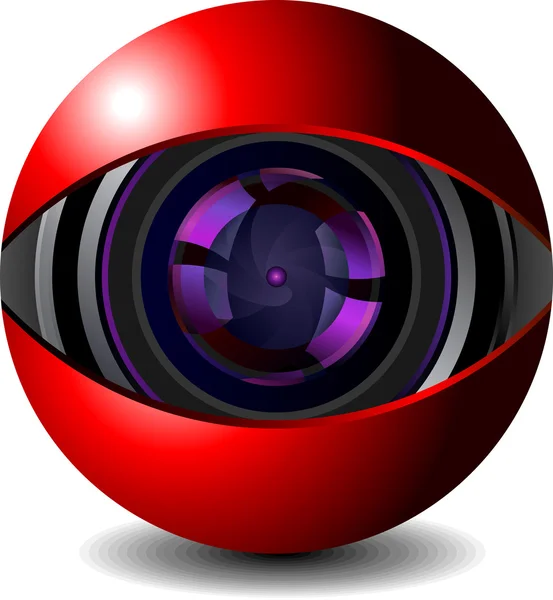 Digitales Webcam-Symbol — Stockvektor