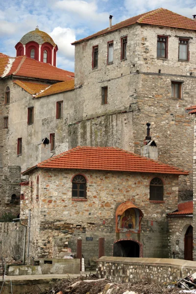 Monastero di Esphigmenou — Foto Stock