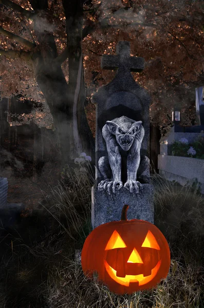 Halloween bakgrund — Stockfoto