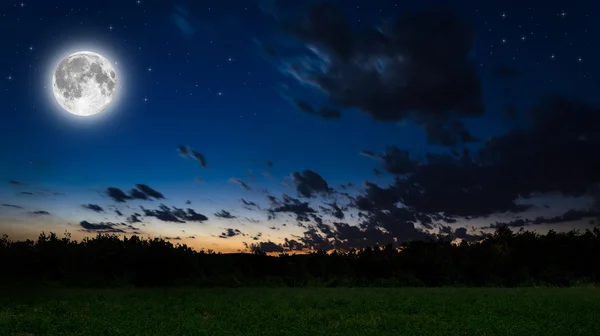 Hintergrund der Nacht — Stockfoto