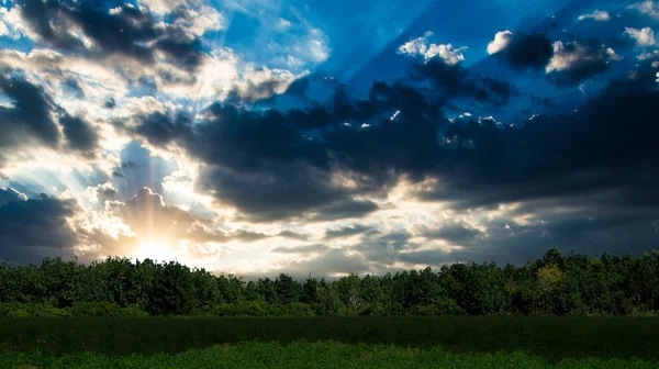 Fundo do pôr-do-sol — Fotografia de Stock