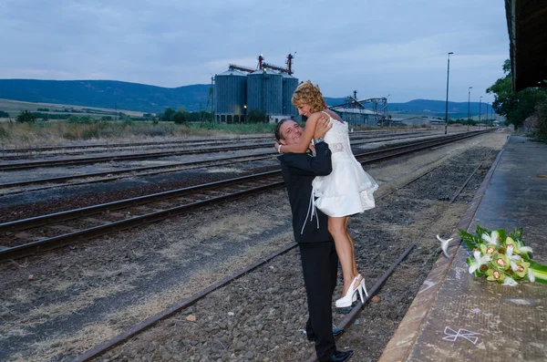 Pareja de boda — Foto de Stock