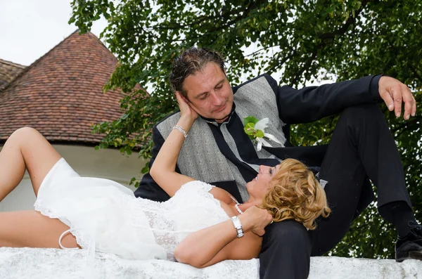 Casamento casal — Fotografia de Stock