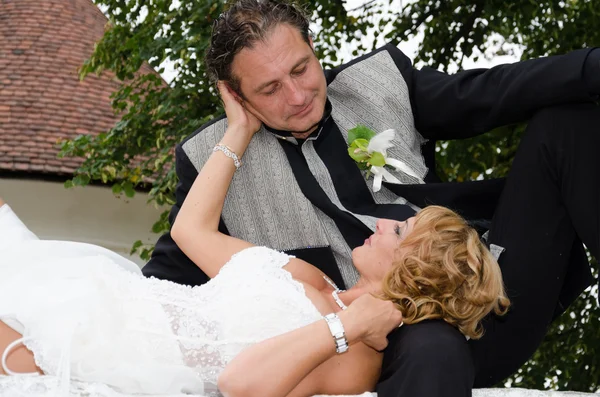 Casamento casal — Fotografia de Stock