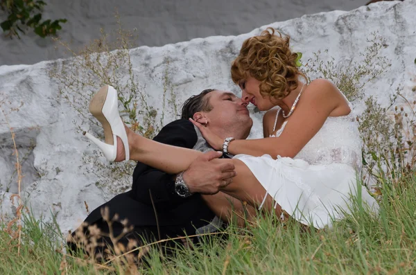 Casamento casal — Fotografia de Stock