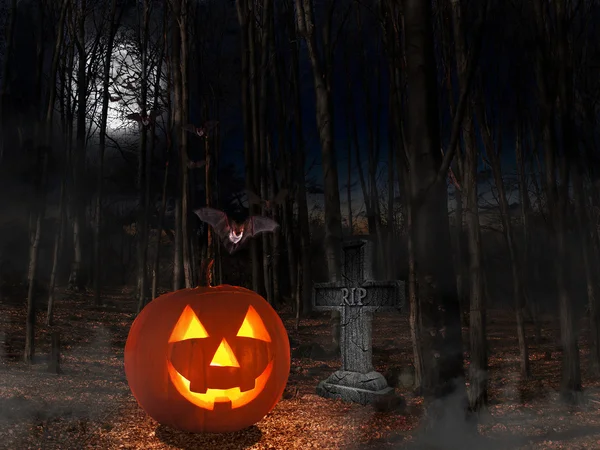 Halloween bakgrund — Stockfoto