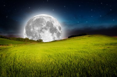 Night background clipart