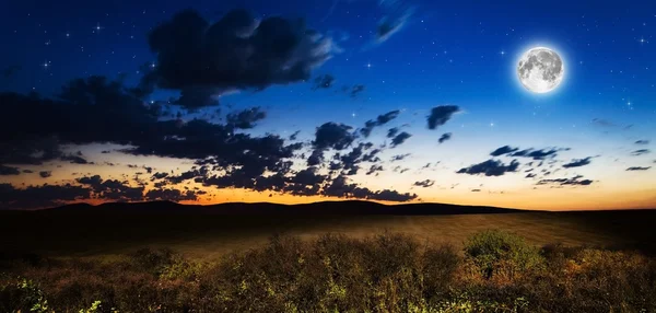 Noční pozadí — Stock fotografie