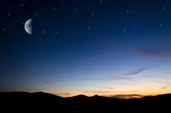 Cielo nocturno — Foto de Stock