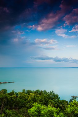 Balaton Gölü'nden tihany abbey