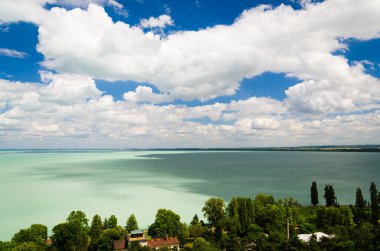 Balaton Gölü'nden tihany abbey