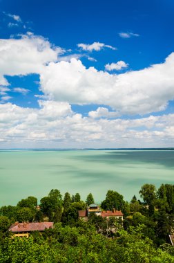 Balaton Gölü'nden tihany abbey