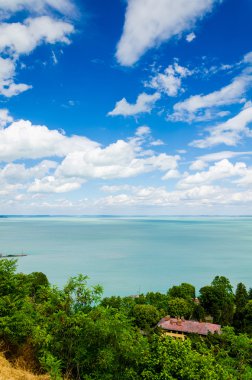 Balaton Gölü'nden tihany abbey