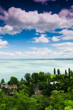 Balaton Gölü'nden tihany abbey