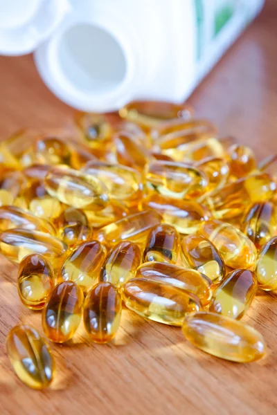 Cod-liver oil — Stock Photo, Image