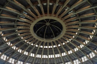 reinforced concrete house, interior view