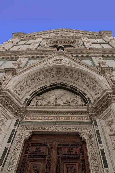 Basiliek van santa croce, florence, Italië — Stockfoto