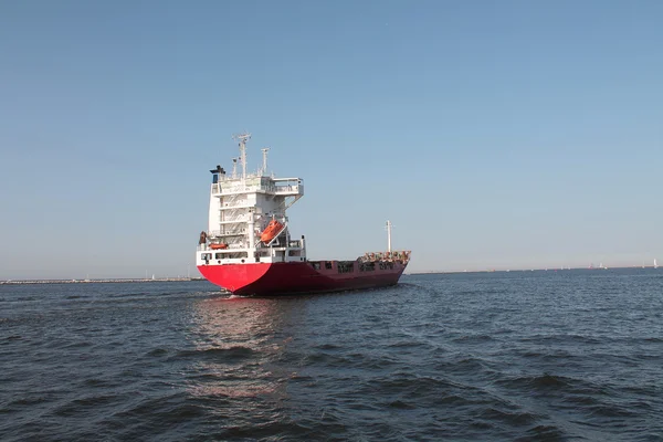Kapal tanker di laut — Stok Foto
