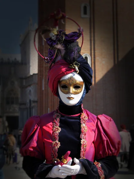 Hermosa carniva de Venecia — Foto de Stock