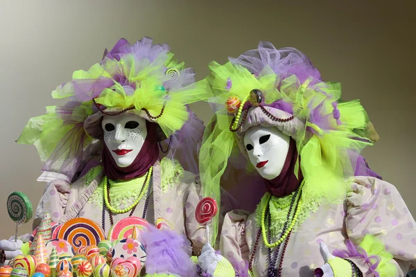 Schöner venezianischer Karneval — Stockfoto