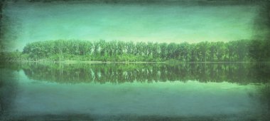 eski stile grunge panorama