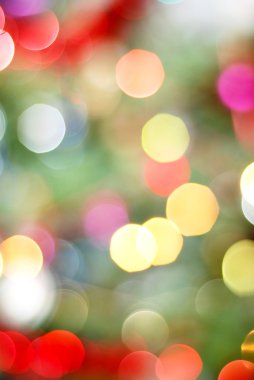 Noel ışıkları arka planı