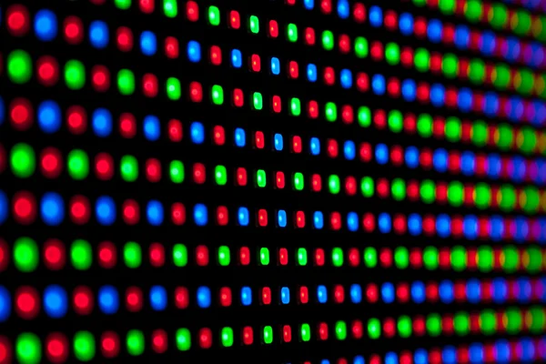 RGB ledde mönster Stockfoto