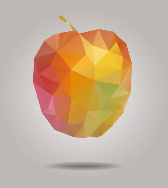 Pomme cristal — Image vectorielle