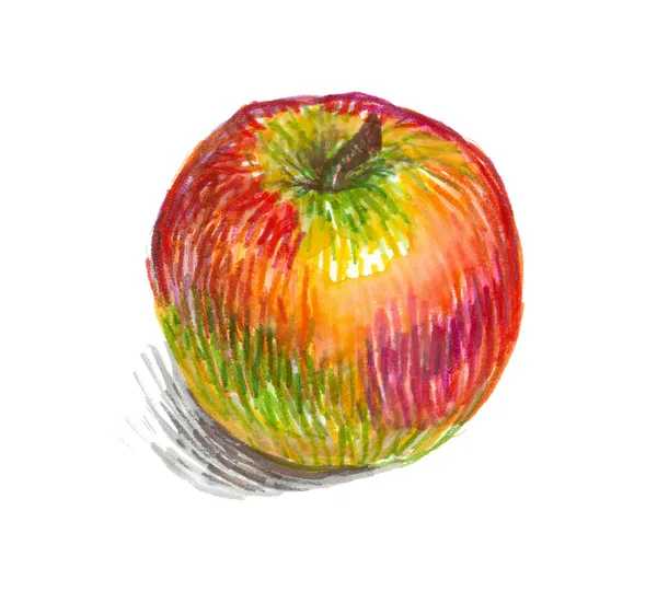 Äpple — Stockfoto