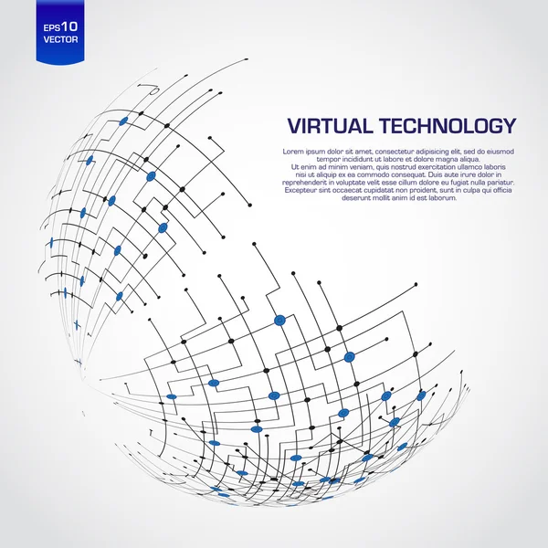 soyut teknoloji dünya