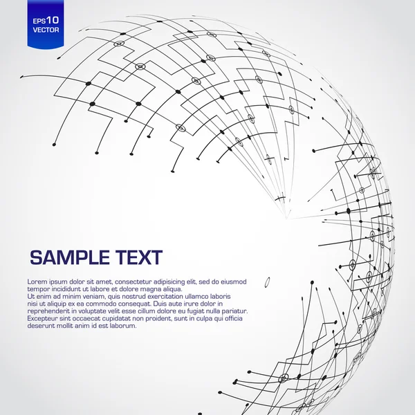 soyut teknoloji dünya