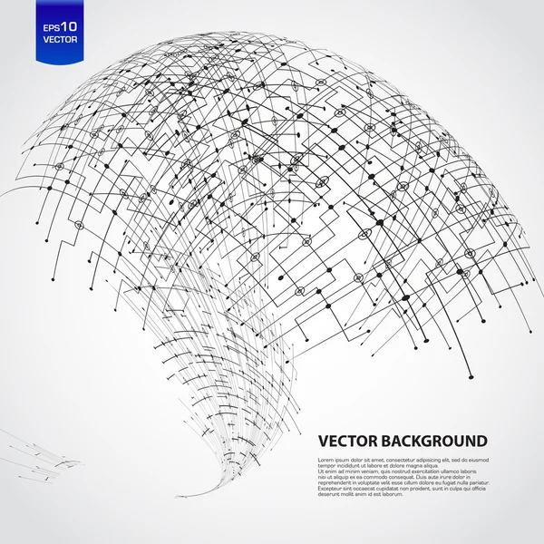 Abstracte achtergrond vector — Stockvector