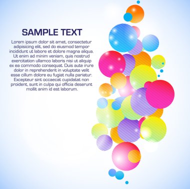 soyut illüstrasyon iş mesaj alanı