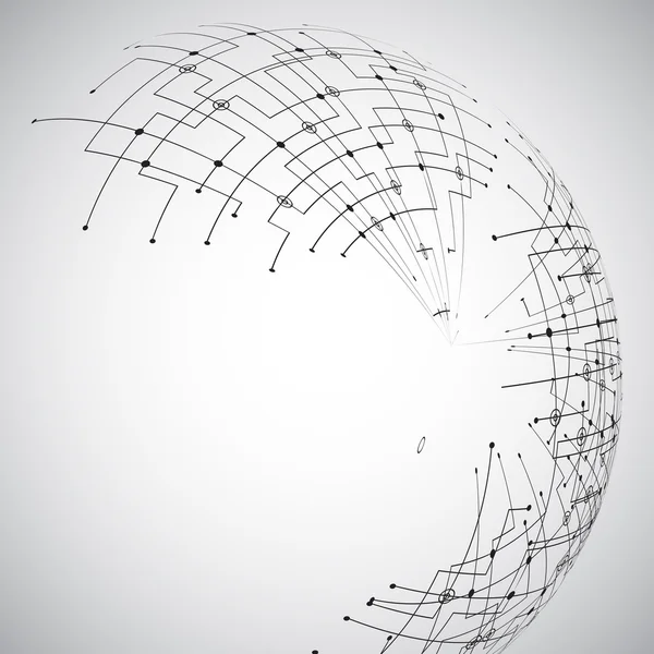 soyut teknoloji dünya