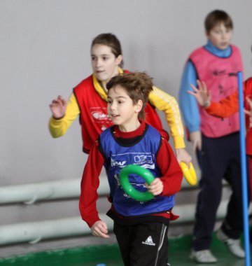çocuklar atletizm yarışması