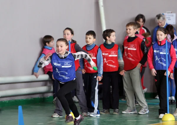 çocuklar atletizm yarışması