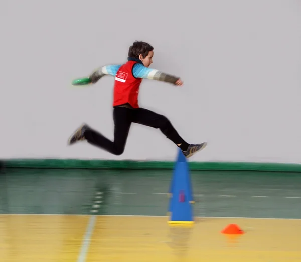 Niños Atletismo competición — Foto de Stock