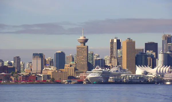 Vancouver Kanada gród z statków wycieczkowych. — Zdjęcie stockowe